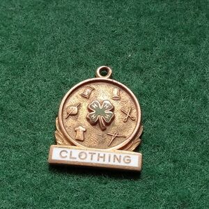 Vintage Girl Scout Clothing Pendant/badge